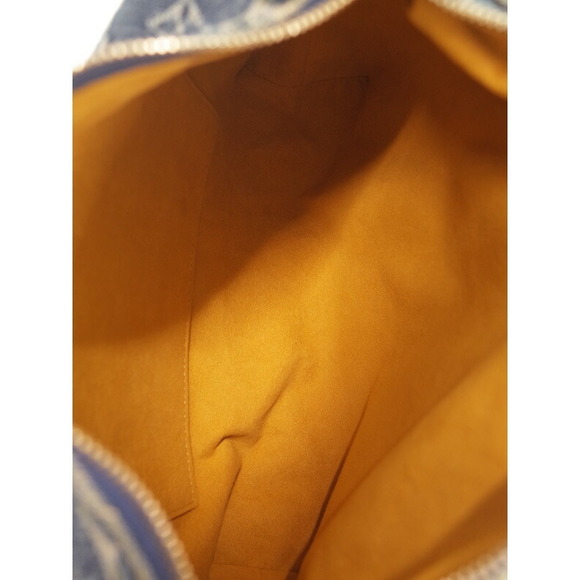 Louis Vuitton Bag PM Denim Baggy Shoulder Monogram Blue - Picture 3 of 9